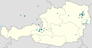 Karta över Maria Alm am Steinernen Meer med taggar för varje stödjare