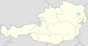 Map of Austria with markings for the individual supporters
