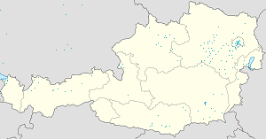 Mapa Austria z oznaczeniami poszczególnych kibiców
