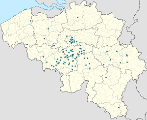 Mappa di Nivelles con ogni sostenitore 