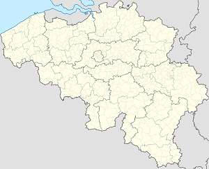 Map of Edegem with markings for the individual supporters