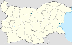 Map of Veliko Tarnovo Province with markings for the individual supporters