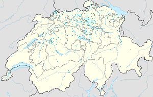 Map of Switzerland with markings for the individual supporters