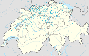 Mappa di Basilea Città con ogni sostenitore 