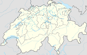 Karta över Schweiz med taggar för varje stödjare