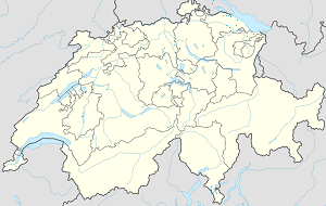 Mapa mesta Kreuzlingen so značkami pre jednotlivých podporovateľov