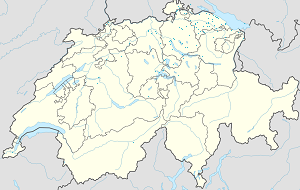 Map of Switzerland with markings for the individual supporters