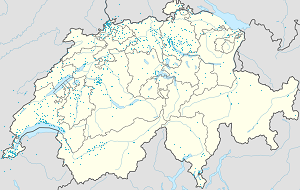 Map of Basel-Stadt with markings for the individual supporters