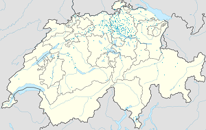 Latvijas karte Šveice ar atzīmēm katram atbalstītājam 