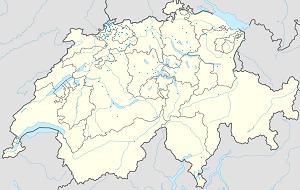 Kart over Basel-Landschaft med markører for hver supporter