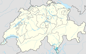 Karta mjesta Ticino s oznakama za svakog pristalicu