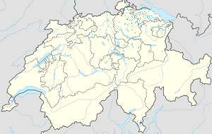 Mapa mesta Thurgau so značkami pre jednotlivých podporovateľov