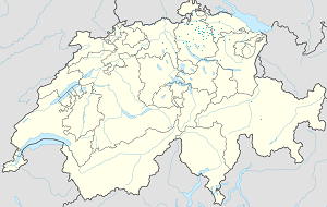 Map of Winterthur District with markings for the individual supporters