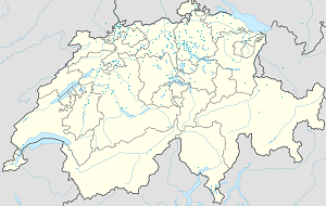 Карта Швейцария с тегами для каждого сторонника