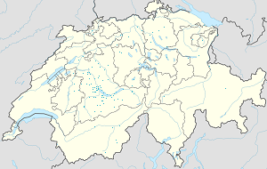 Map of Canton of Bern with markings for the individual supporters