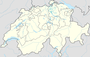 Kaart van Zwitserland met markeringen voor elke ondertekenaar