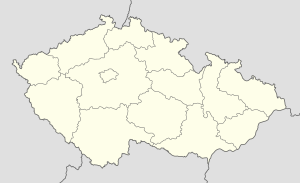 Map of Czech Republic with markings for the individual supporters