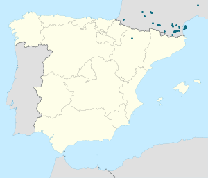 Zemljevid Mont-roig del Camp z oznakami za vsakega podpornika