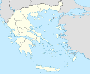Map of Paros with markings for the individual supporters