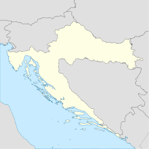 Mappa di Zagabria con ogni sostenitore 