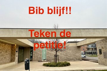 Slika peticije Bibliotheek Eksaarde moet open blijven!