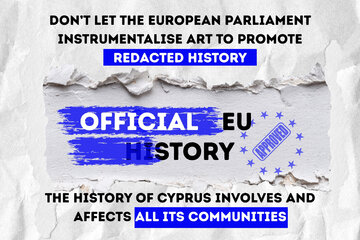 Petīcijas attēls Πολίτες κατά ενός μνημείου του Ευρωπαϊκού Κοινοβουλίου που προωθεί την παραποιημένη κυπριακή ιστορία