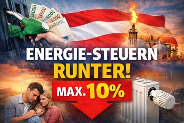 Obrázek petice Energie muss leistbar bleiben, Senkung der Besteuerung auf Treibstoffe, Heizöl und Gas
