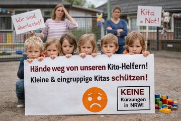 Image de la pétition Erhalt der Kita-Helfer*innen-Förderung – kleine und eingruppige Kitas in NRW schützen!