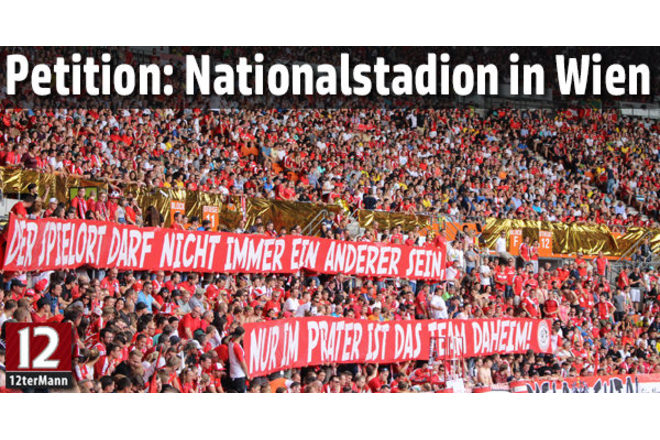Für ein Nationalstadion in Wien! OnlinePetition