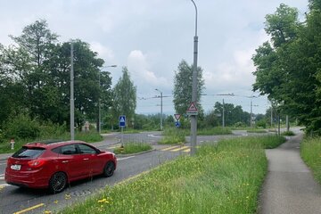 Bilde av begjæringen Für mehr Sicherheit beim Kreisel Unterlöchli