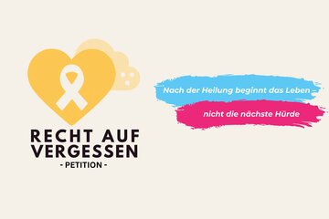 Bild der Petition Kinder haben keine Lobby – Recht auf Vergessenwerden für Krebsüberlebende jetzt!