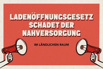 Obrázek petice Neues Ladenöffnungsgesetz schadet der Nahversorgung im ländlichen Raum
