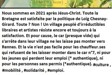 Bild der Petition Laissez-nous monter dans le car régional n°7 à Bécherel (35) ! Non à l'arrêt de montée uniquement.