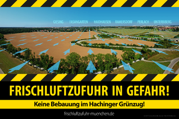 Obraz petycji München erstickt! Frischluftschneise Hachinger Tal freihalten!