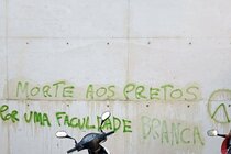 Bild zur Petition mit dem Thema: Mural antirracista no ISCTE-IUL (Verkleinerte Ansicht)