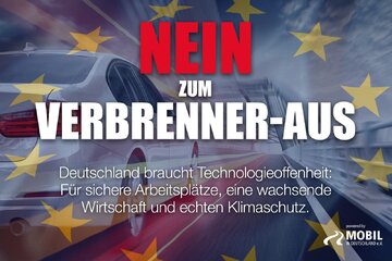 Bild der Petition Nein zum Verbrenner-Aus: Technologieoffenheit für Arbeitsplätze, Wirtschaft und Klimaschutz