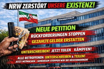 Immagine della petizione NRW lässt Friseure im Stich:  Rückzahlung der Corona-Hilfen stoppen!