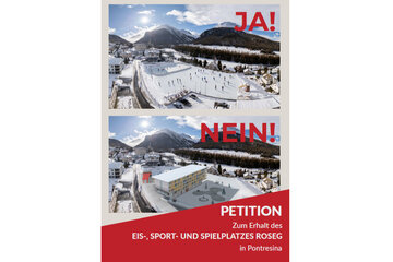Obraz petycji Petition zum Erhalt des Eis-, Sport- und Spielplatzes Roseg in Pontresina