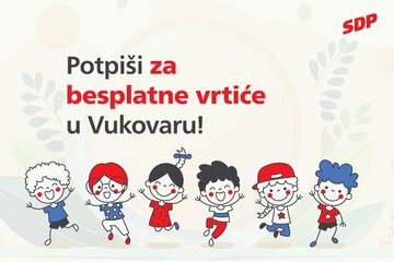 Image of the petition Potpiši peticiju za besplatne vrtiće u Vukovaru!