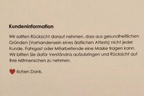 Bild zur Petition mit dem Thema: Appell: Rücksichtnahme auf Mitmenschen, welche von der Maskenpflicht befreit sind (Verkleinerte Ansicht)