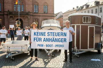 Image de la pétition Steuerfreie PKW-Anhänger