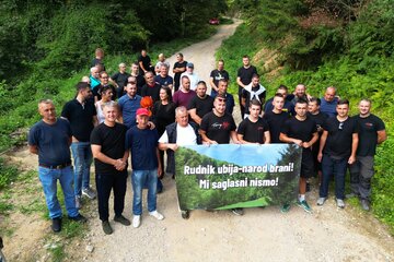 Bilde av begjæringen Stop istražnim radovima i eksploataciji antimona u Čemernici (Fojnica)
