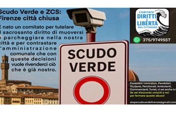 Immagine della petizione STOP SCUDO VERDE E ZCS a FIRENZE
