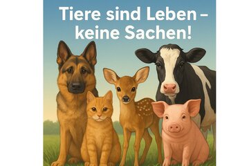 Bild der Petition Tiere sind keine Sachen – Für ein Ende der Tierquälerei in Deutschland