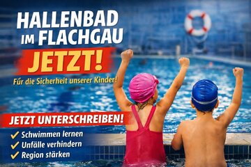 Bilde av begjæringen Unsere Kinder verdienen Sicherheit – Hallenbad im Flachgau jetzt!
