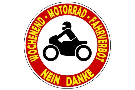 Fahrverbote Motorrad