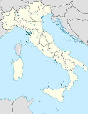 Mappa di Pisa con ogni sostenitore 