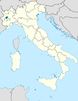 Mappa di Vinovo con ogni sostenitore 