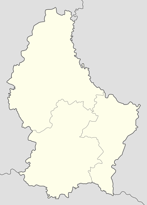Mappa di Lussemburgo con ogni sostenitore 