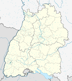 Карта на Фрайбург с маркери за всеки поддръжник